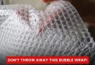 Don’t Throw Away This Bubble Wrap! Use It in Your Kitchen and See Its Amazing Benefits