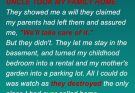 After My Parents Died, My Aunt and Uncle Took My Family Home and Let Me Live in the Basement—Years Later, I Discovered Their Big Lie #5