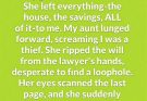“One Letter Was All It Took to Tear Our Family Apart”