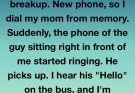 I Called My Mom To Sob About My Breakup But The Guy Sitting Right In Front Of Me Answered Instead And Changed My Life Forever