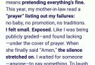 During Christmas Prayer, My Mother-in-Law Listed All My “Failures” — My Husband’s Reaction Shocked the Entire Family
