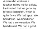 Woman Blocks Man Following Their 1st Date in Which He Paid for Their $500+ Dinner