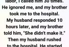 He Forced Me To Take A DNA Paternity Test—Then Abandoned Me As I Gave Birth Alone, Ignoring My Calls.