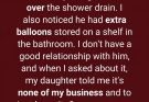 I Saw My Son-in-Law Covering the Shower Drain with a Balloon — The Real Reason Surprised Me