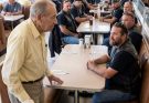 A 77-Year-Old Grandfather Called “Confused” Wandered Into a Diner Asking Strangers for a Seat — Unaware That the Only Biker Who Didn’t Turn Away Would Notice the Signs on His Wrists and Unravel a Carefully Hidden Story Behind Closed Doors