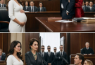 My husband pointed at my eight-month pregnant belly and told the judge, “She has no income and no family support. I demand full custody.” His mistress leaned on his shoulder, already playing the stepmother.