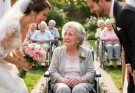 We held the wedding at a nursing home so my grandmother could see me get married. My mother grimaced: “How depressing… don’t even mention it.” My sister laughed: “Post it and they’ll call it a ‘wedding of poverty’.”