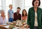 My sister’s kid hurled a fork at me and shouted, “Mom says you’re just the help.” The entire table burst out laughing. I left before dessert. That night, I opened a folder labeled “Jessica – Property” and calmly called in the full $298,000 remaining on the house they believed they owned.